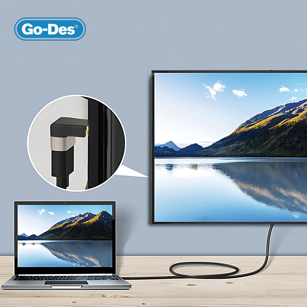 Go Des GD-CT082 HDTV HDMI Adaptör 8K HD 2.1 Versiyon Görüntü Aktarım Cihazı Go Des GD-CT082 HDTV HDMI Adaptör 8K HD 2.1 Versiyon Görüntü Aktarım Cihazı